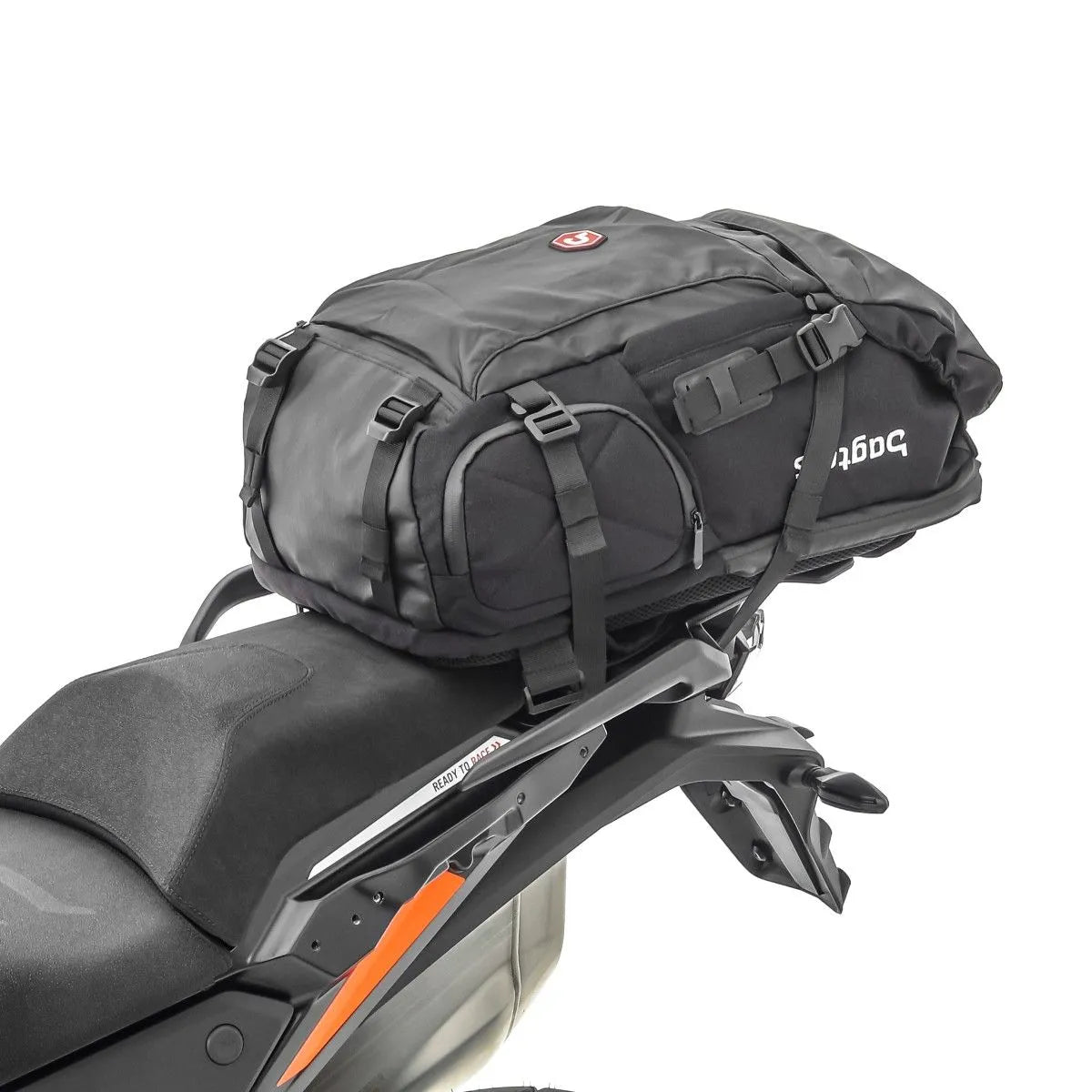 Geanta codita Bagtecs HX5 negru 45L , cu suport casca