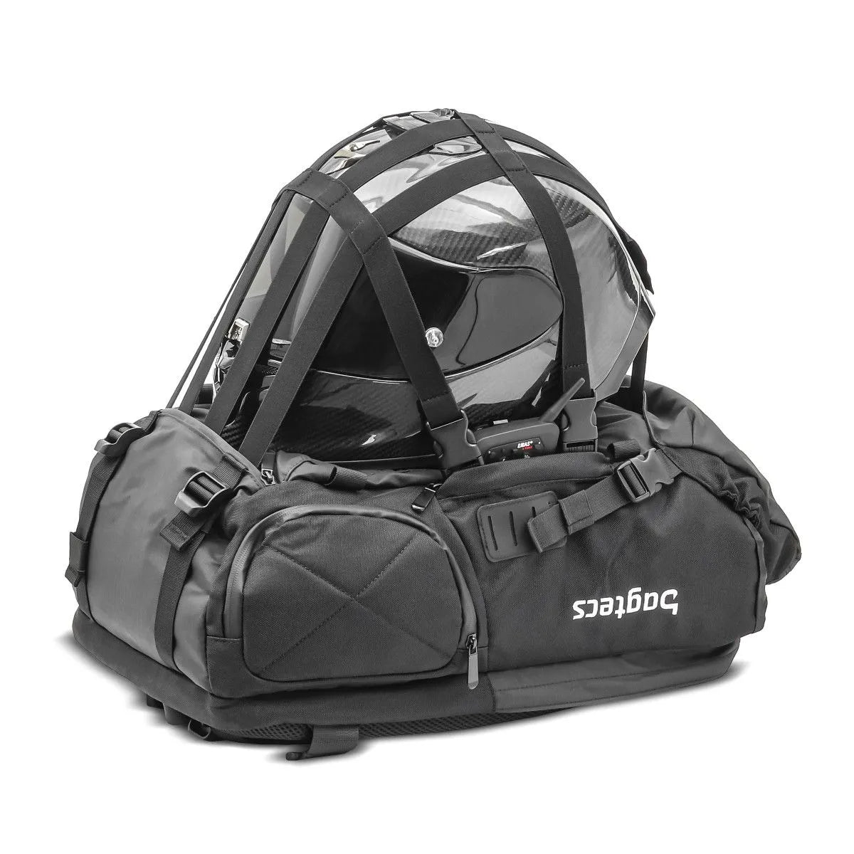 Geanta codita Bagtecs HX5 negru 45L , cu suport casca