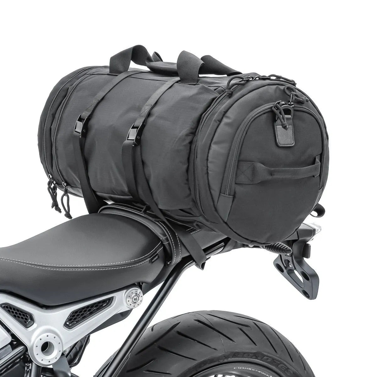 Geanta codita moto Bagtecs TB8 Roll bag, 35 litri, negru