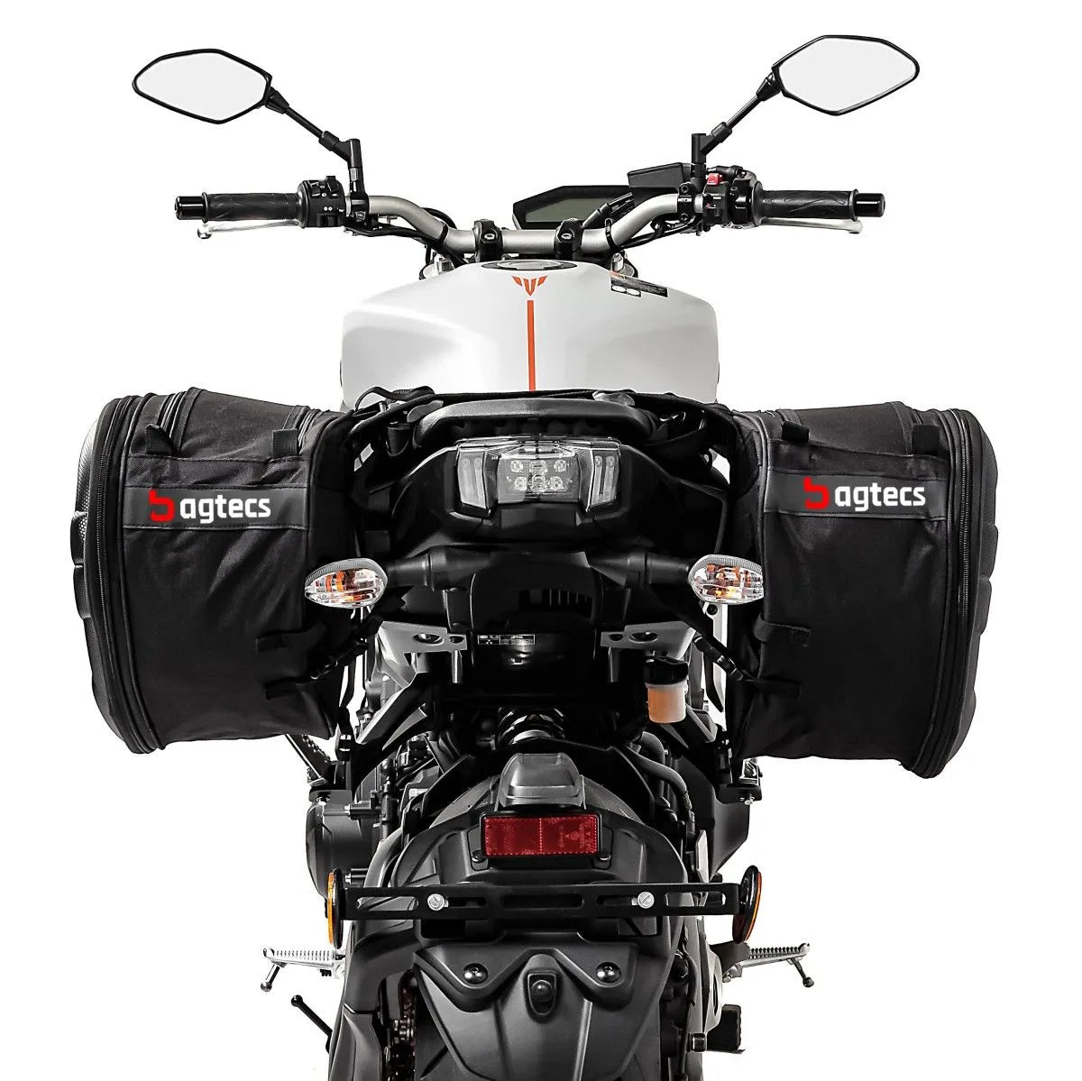 Genti laterale moto coburi Bagtecs CRB, 40-60 litri, Volume Moto Softshell