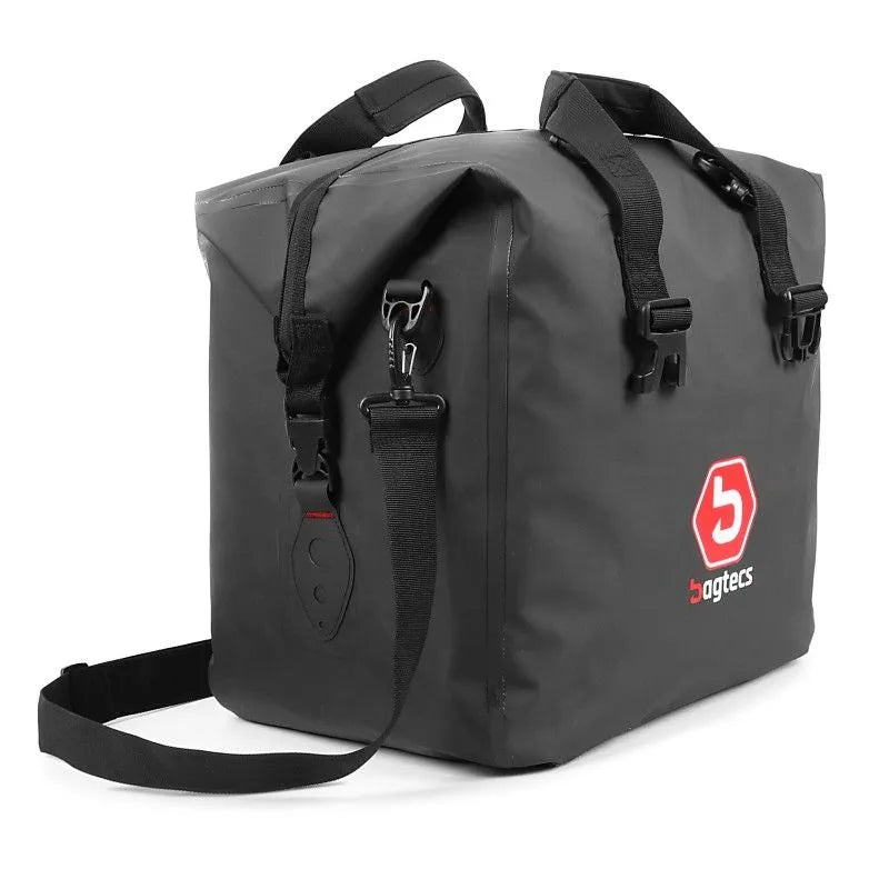 Set genti interioare pentru cutii laterale auminiu, 35-45L, Bagtecs BT5, Negru