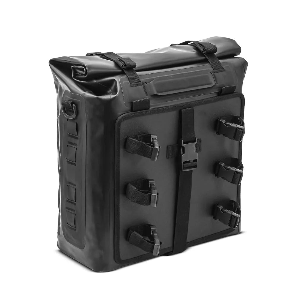 Geanta moto, Bagtecs IPX, 35L, Geanta laterala, Impermeabila, Neagra