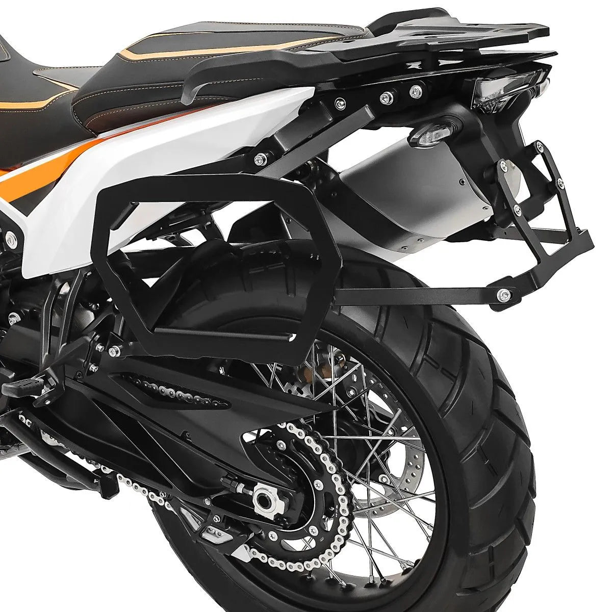 Set suport pentru genti laterale compatibil cu KTM 790 Adventure / R 19-21, Negru