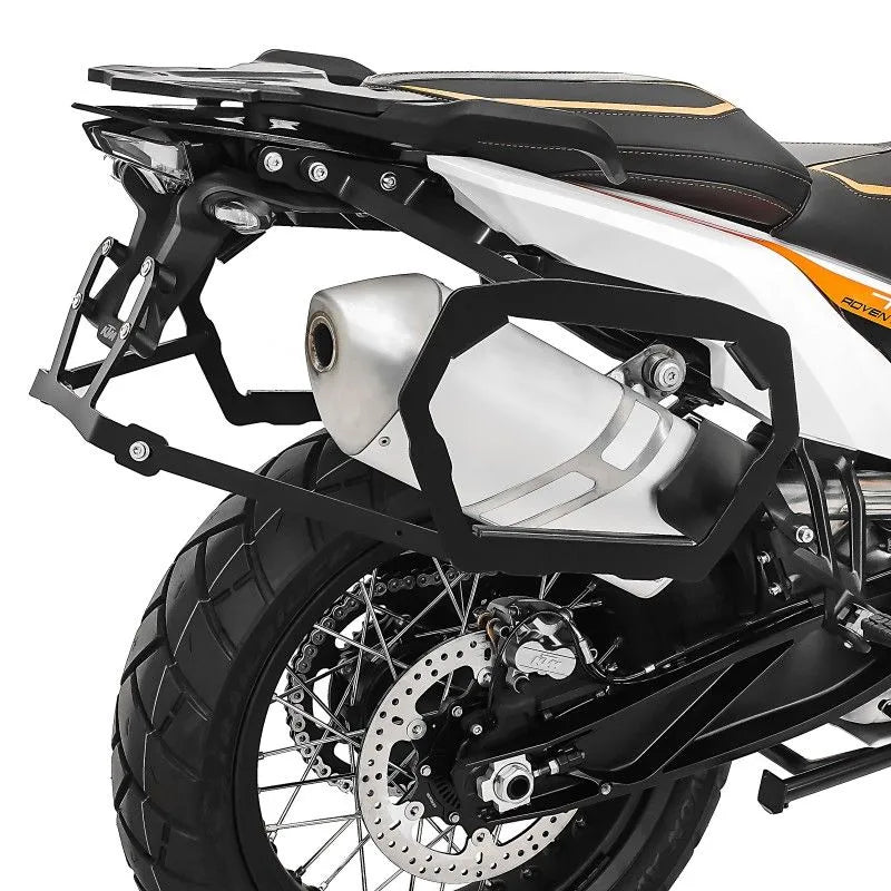 Set suport pentru genti laterale compatibil cu KTM 790 Adventure / R 19-21, Negru