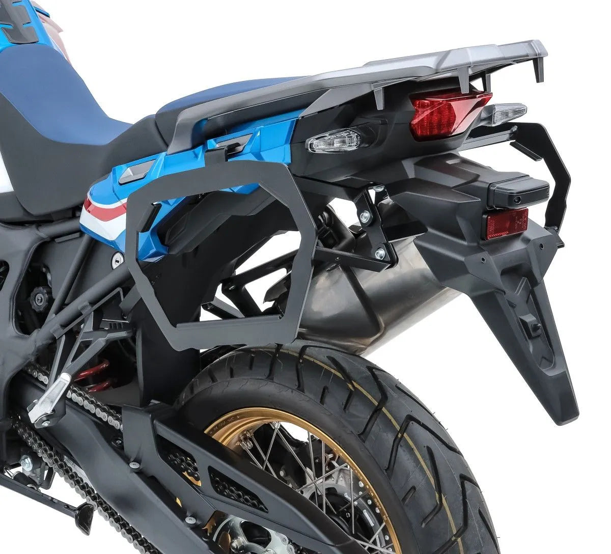 Set suport pentru genti laterale compatibil cu Honda Africa Twin CRF 1000 L 18-19, Negru