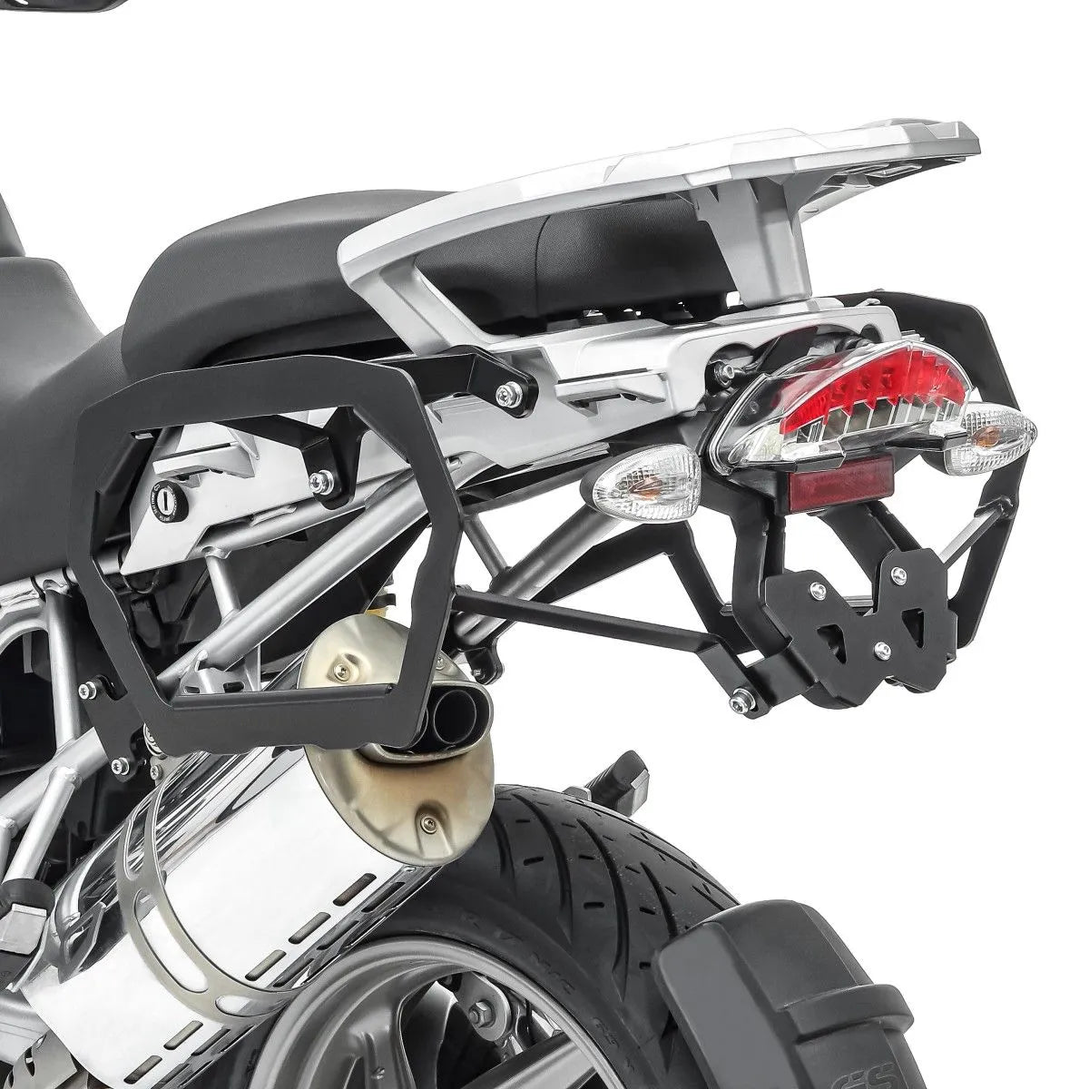 Set suport pentru genti laterale compatibil cu BMW R 1200 GS 04-12, Negru