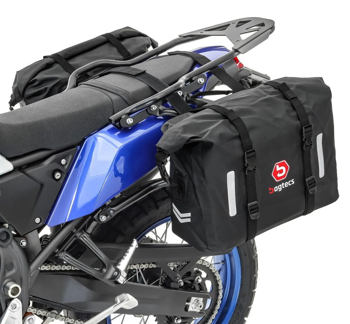 Set genti laterale compatibil cu Triumph Tiger 900 / GT / Rally 20-24, Negru