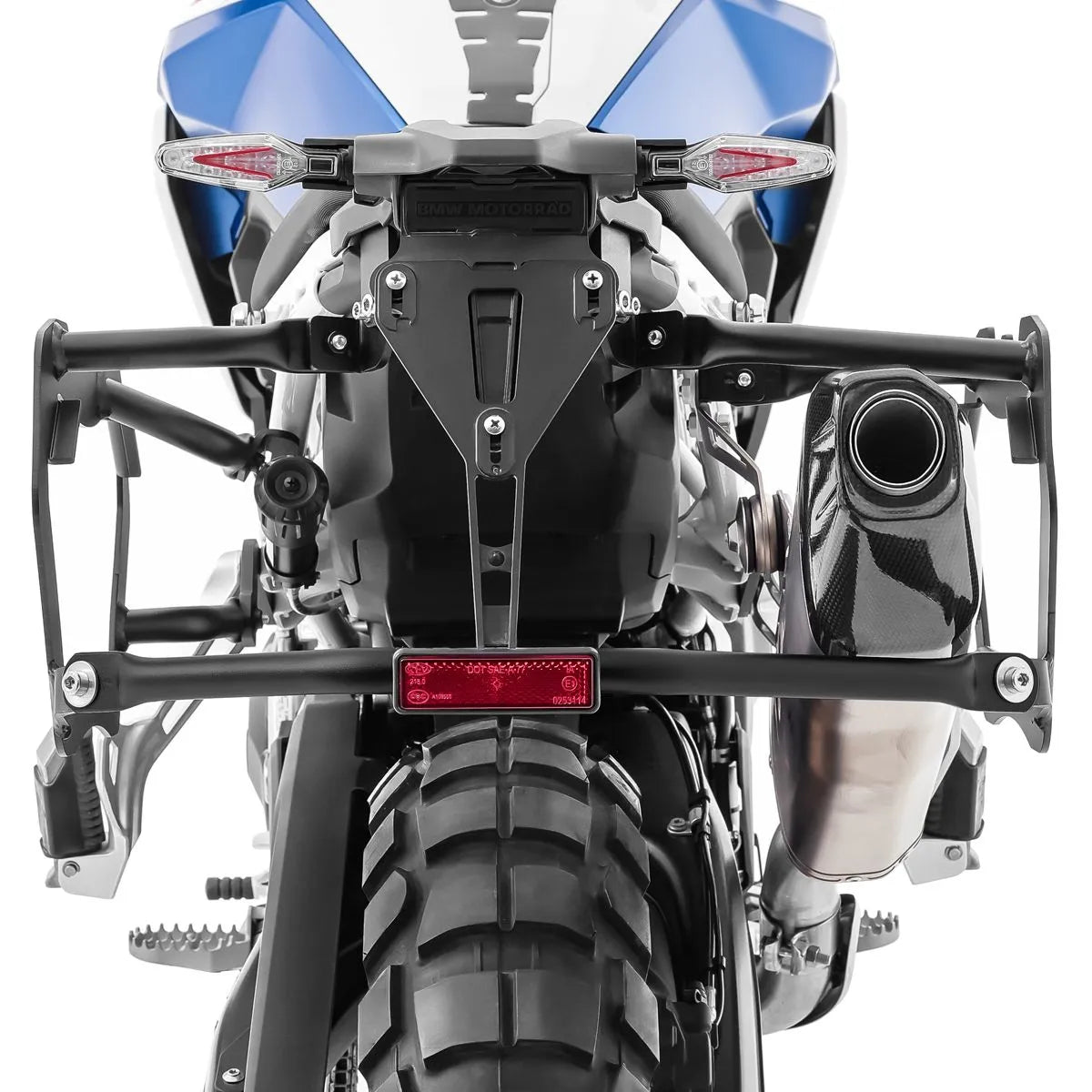 Set suport pentru genti laterale compatibil cu BMW F 900 GS 24-25 , suport sacoșe Bagtecs SLP, Negru