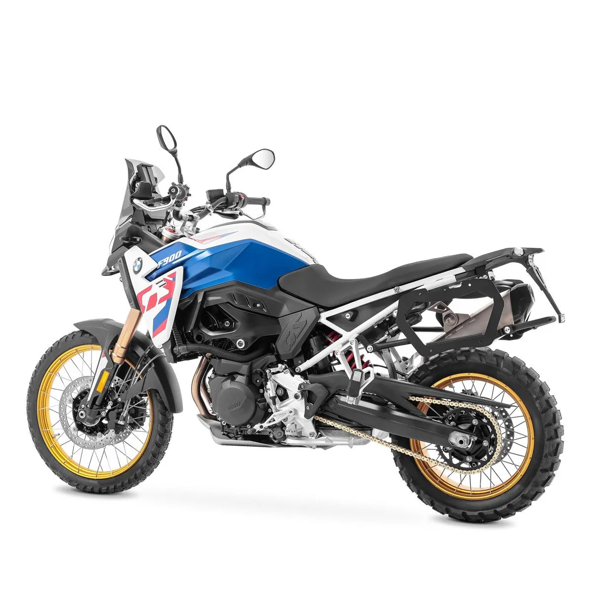 Set suport pentru genti laterale compatibil cu BMW F 900 GS 24-25 , suport sacoșe Bagtecs SLP, Negru