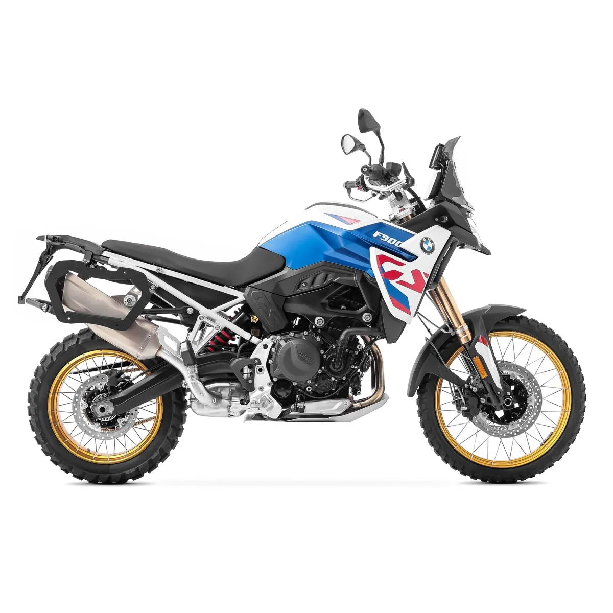 Set suport pentru genti laterale compatibil cu BMW F 900 GS 24-25 , suport sacoșe Bagtecs SLP, Negru