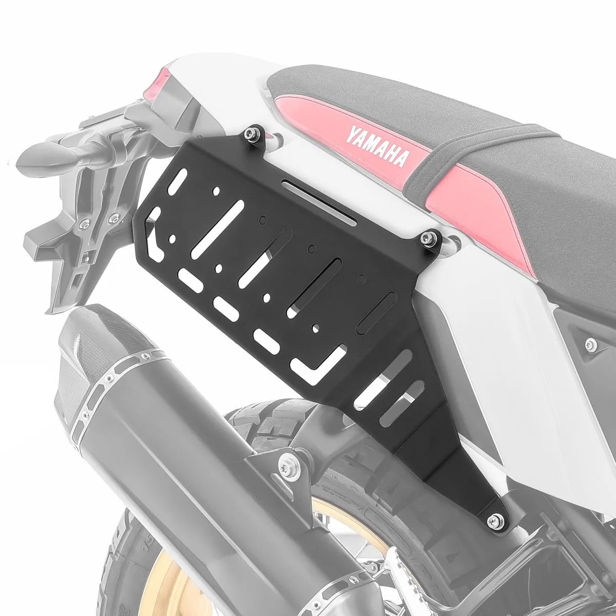 Set suport pentru genti laterale compatibil cu Yamaha Tenere 700 19-24, suport sacoșe Bagtecs SC45, Negru