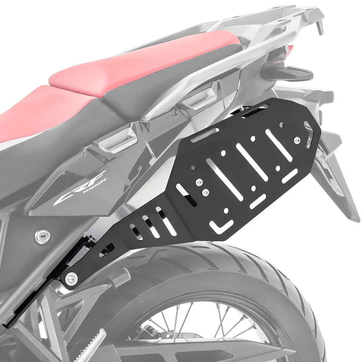 Set suport pentru genti laterale compatibil cu Honda Africa Twin CRF 1000 L / Adventure 18-19, suport sacoșe Bagtecs SC48, Negru