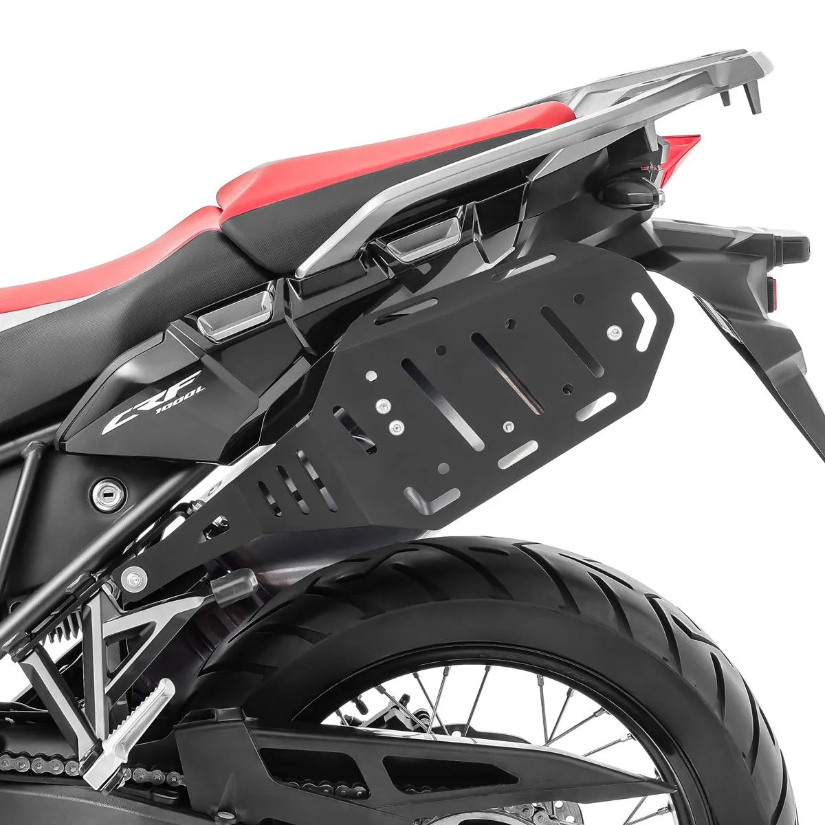 Set suport pentru genti laterale compatibil cu Honda Africa Twin CRF 1000 L / Adventure 18-19, suport sacoșe Bagtecs SC48, Negru