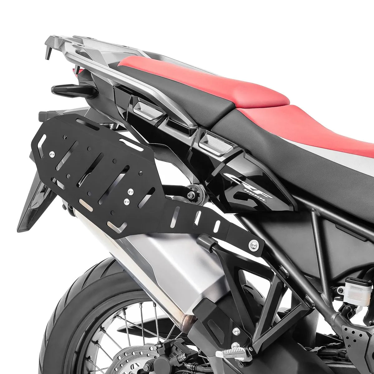 Set suport pentru genti laterale compatibil cu Honda Africa Twin CRF 1000 L / Adventure 18-19, suport sacoșe Bagtecs SC48, Negru