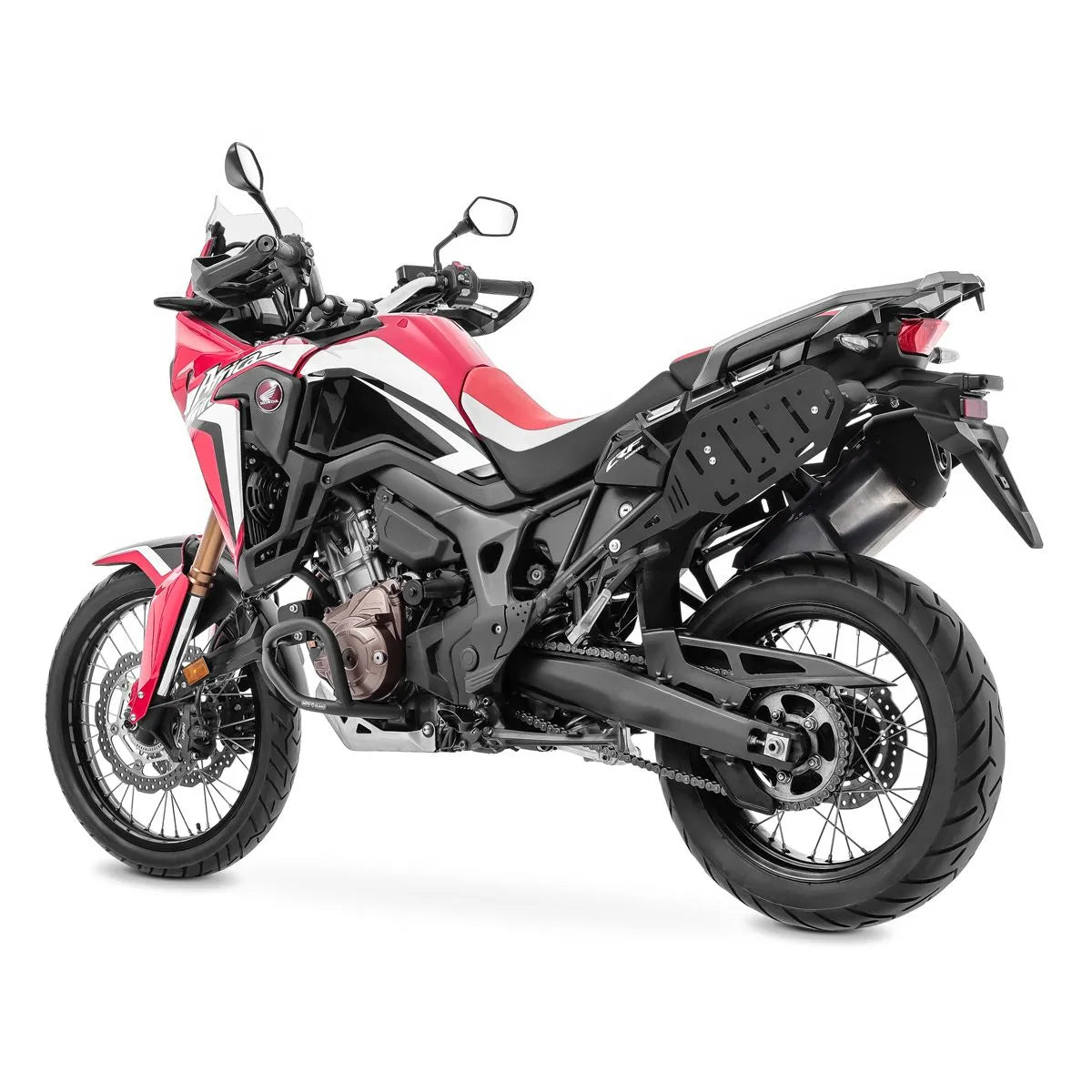 Set suport pentru genti laterale compatibil cu Honda Africa Twin CRF 1000 L / Adventure 18-19, suport sacoșe Bagtecs SC48, Negru