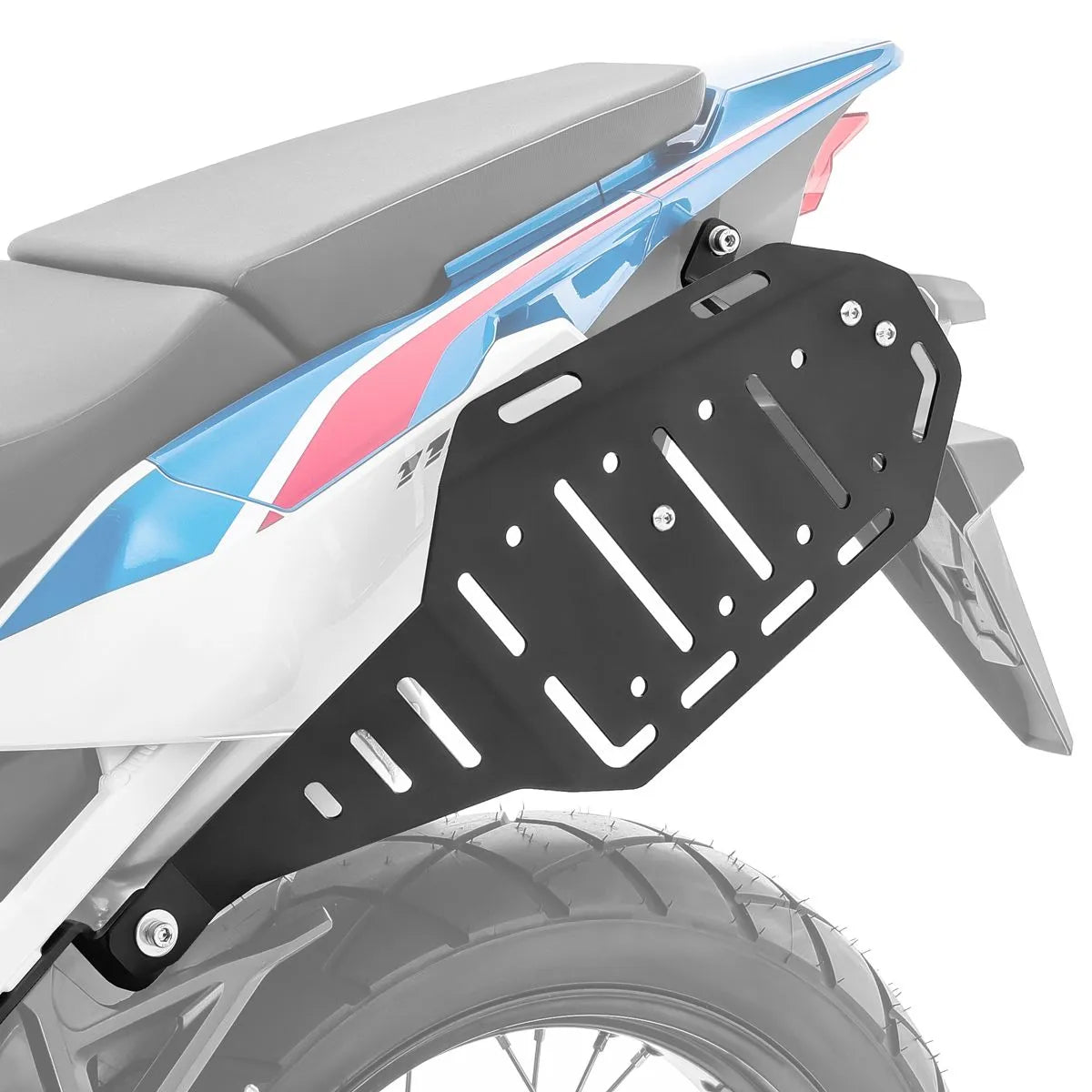 Set suport metalic pentru genti laterale montat pe Honda Africa Twin CRF 1100L