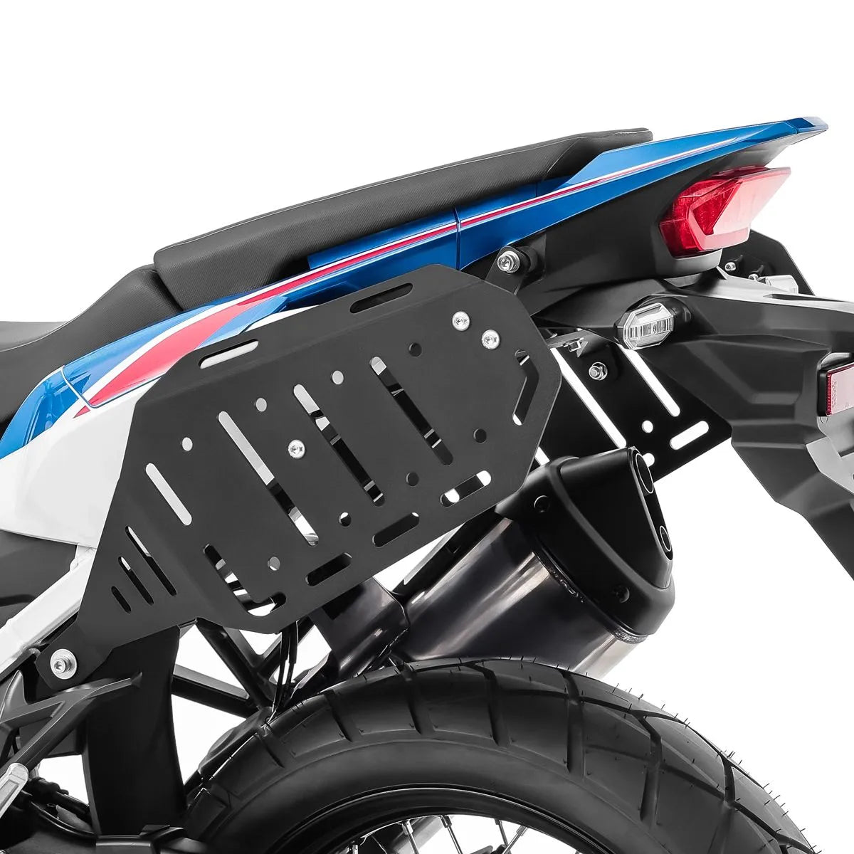 Set suport metalic pentru genti laterale montat pe Honda Africa Twin CRF 1100L