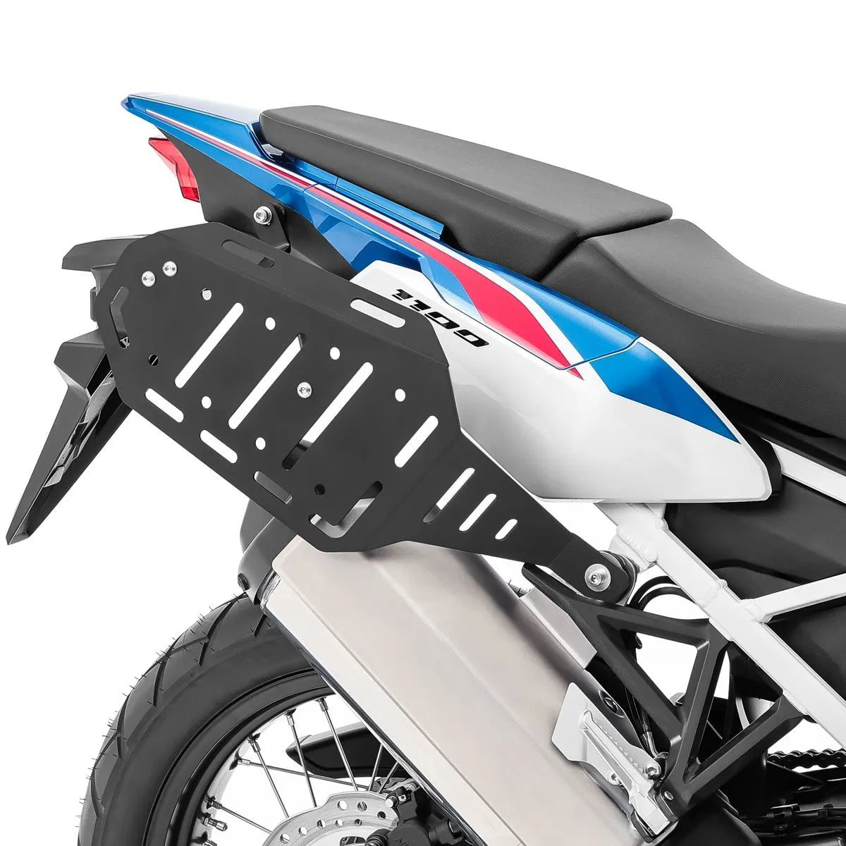 Set suport metalic pentru genti laterale montat pe Honda Africa Twin CRF 1100L