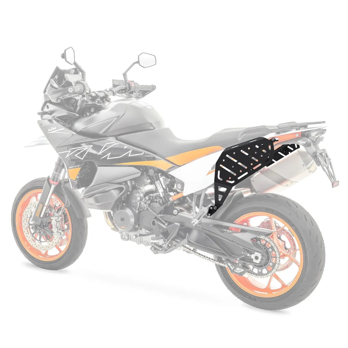 Set suport pentru genti laterale compatibil cu KTM 790 / 890 Adventure / R 19-25 , suport sacoșe Bagtecs SC47, Negru