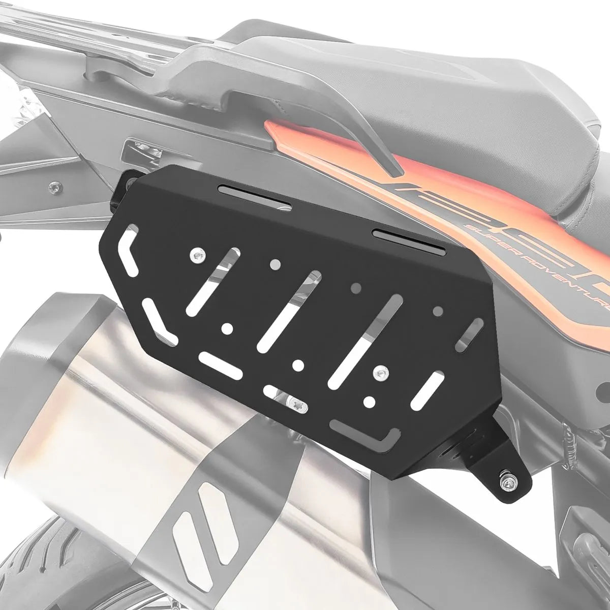 Set suport pentru genti laterale compatibil cu KTM 1290 Super Adventure / R / S 17-20, suport sacoșe Bagtecs SC52, Negru