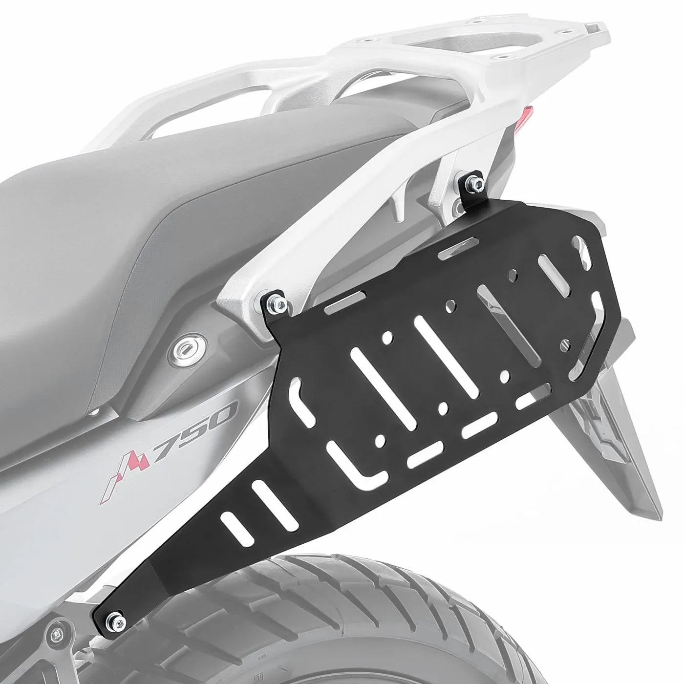 Set suport pentru genti laterale compatibil cu Honda Transalp XL 750 23-25, suport sacoșe Bagtecs SC46, Negru