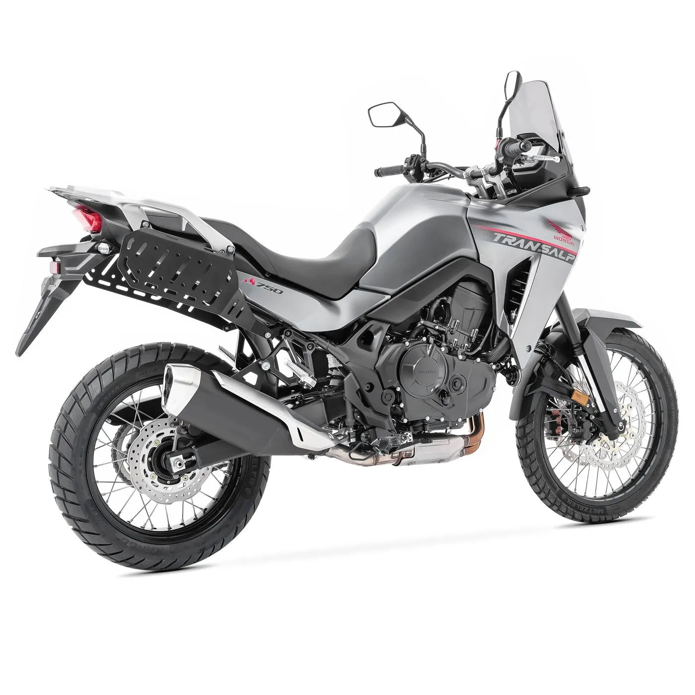 Set suport pentru genti laterale compatibil cu Honda Transalp XL 750 23-25, suport sacoșe Bagtecs SC46, Negru