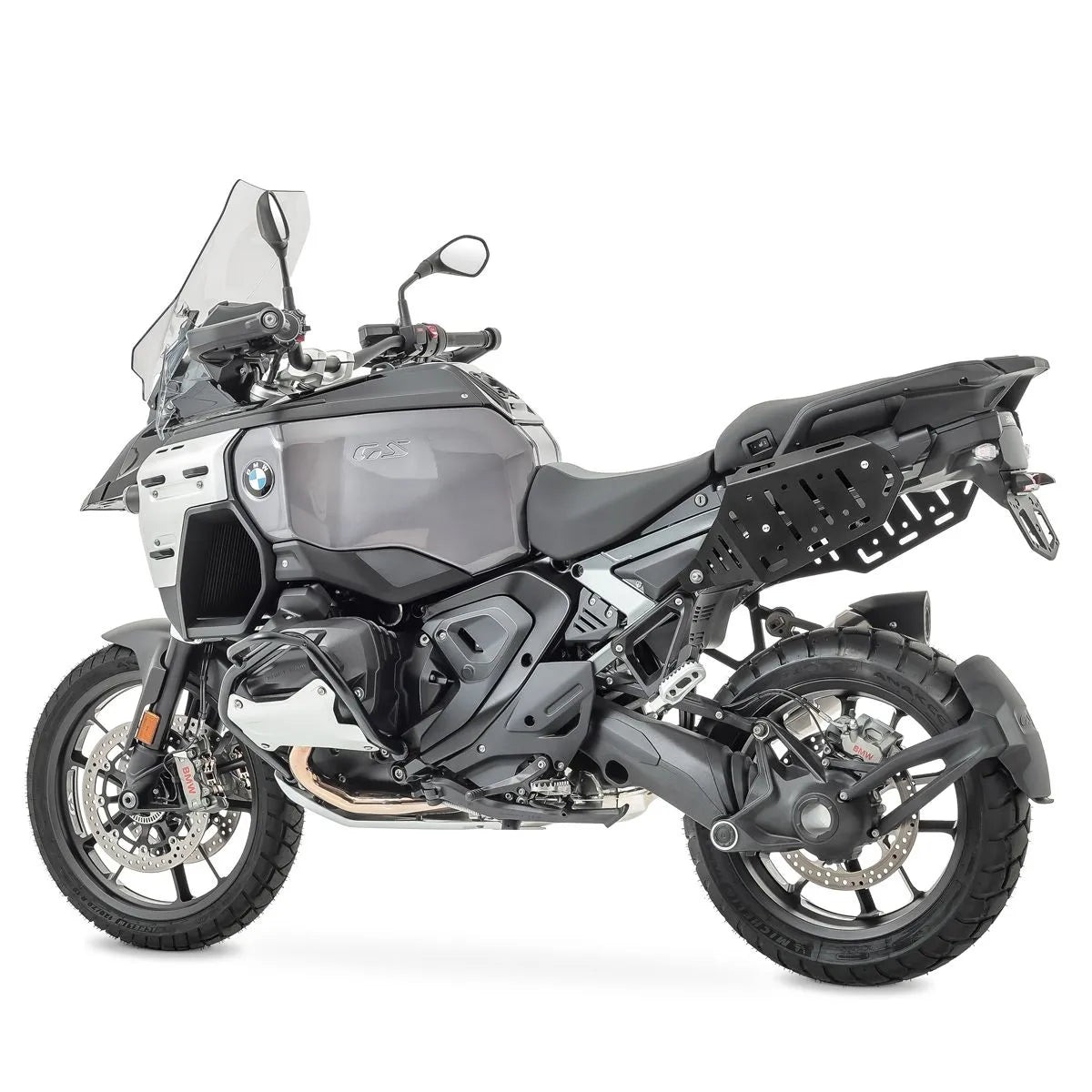 Set suport pentru genti laterale compatibil cu BMW R 1300 GS Adventure 24-25, suport sacoșe Bagtecs SC73, Negru