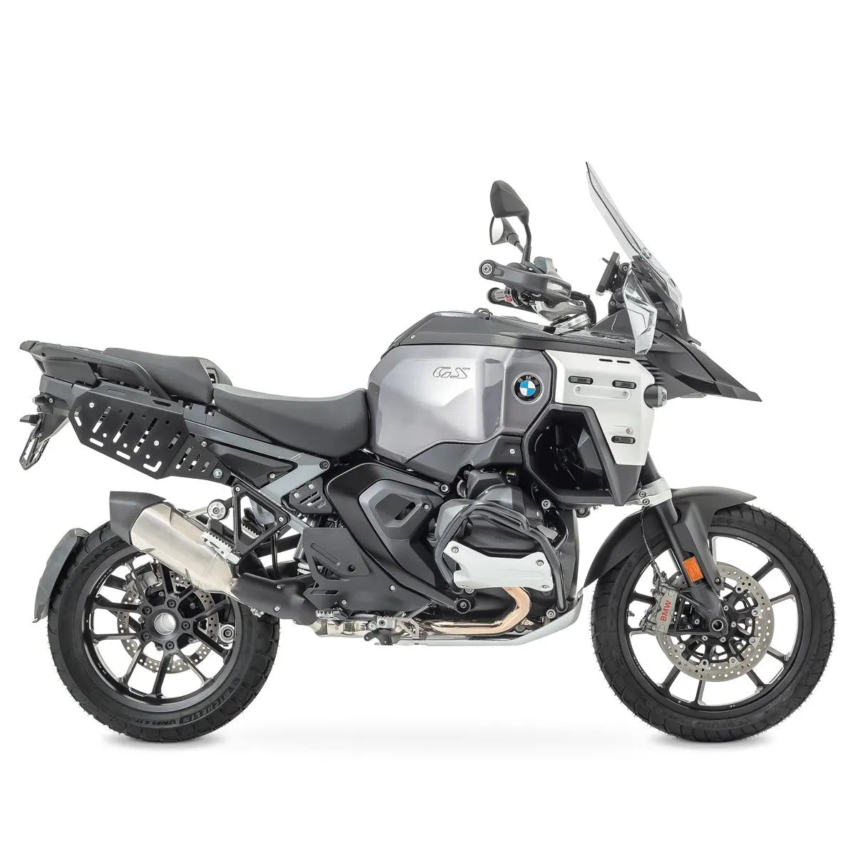Set suport pentru genti laterale compatibil cu BMW R 1300 GS Adventure 24-25, suport sacoșe Bagtecs SC73, Negru
