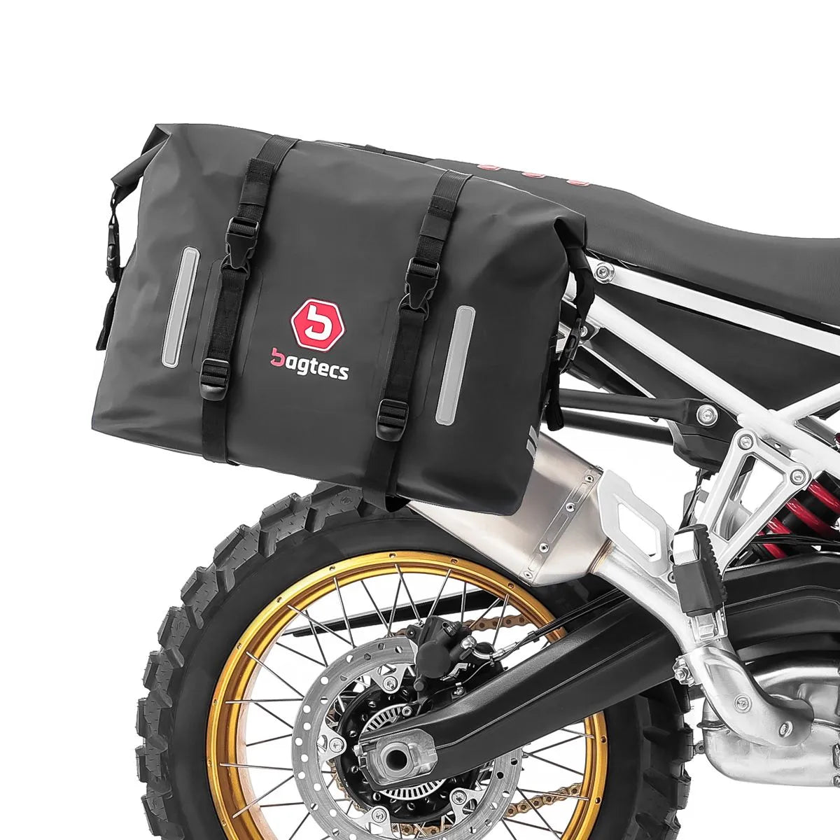 Set suport pentru genti laterale compatibil cu BMW F 900 GS 24-25 , suport sacoșe Bagtecs SLP, Negru