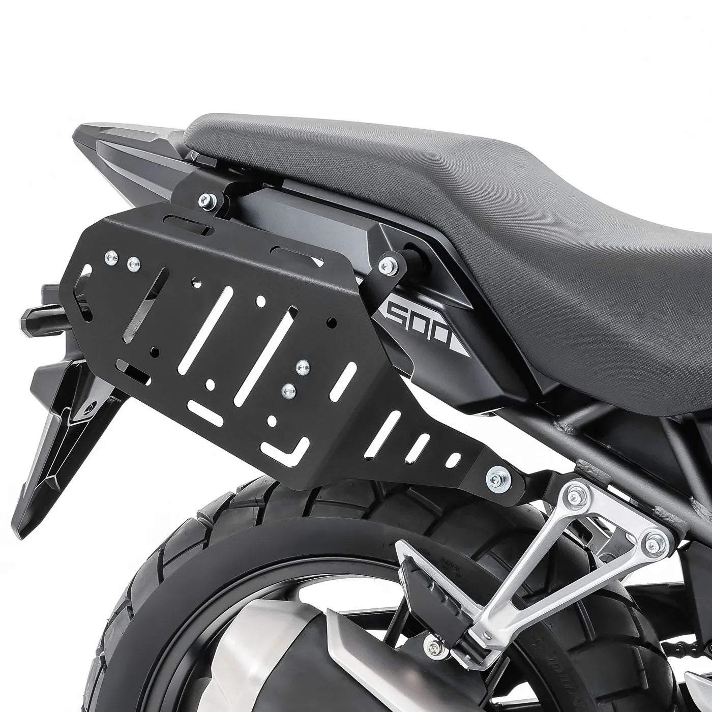 Set suport pentru genti laterale compatibil cu Honda NX 500 24-25, suport sacoșe Bagtecs SC53, Negru