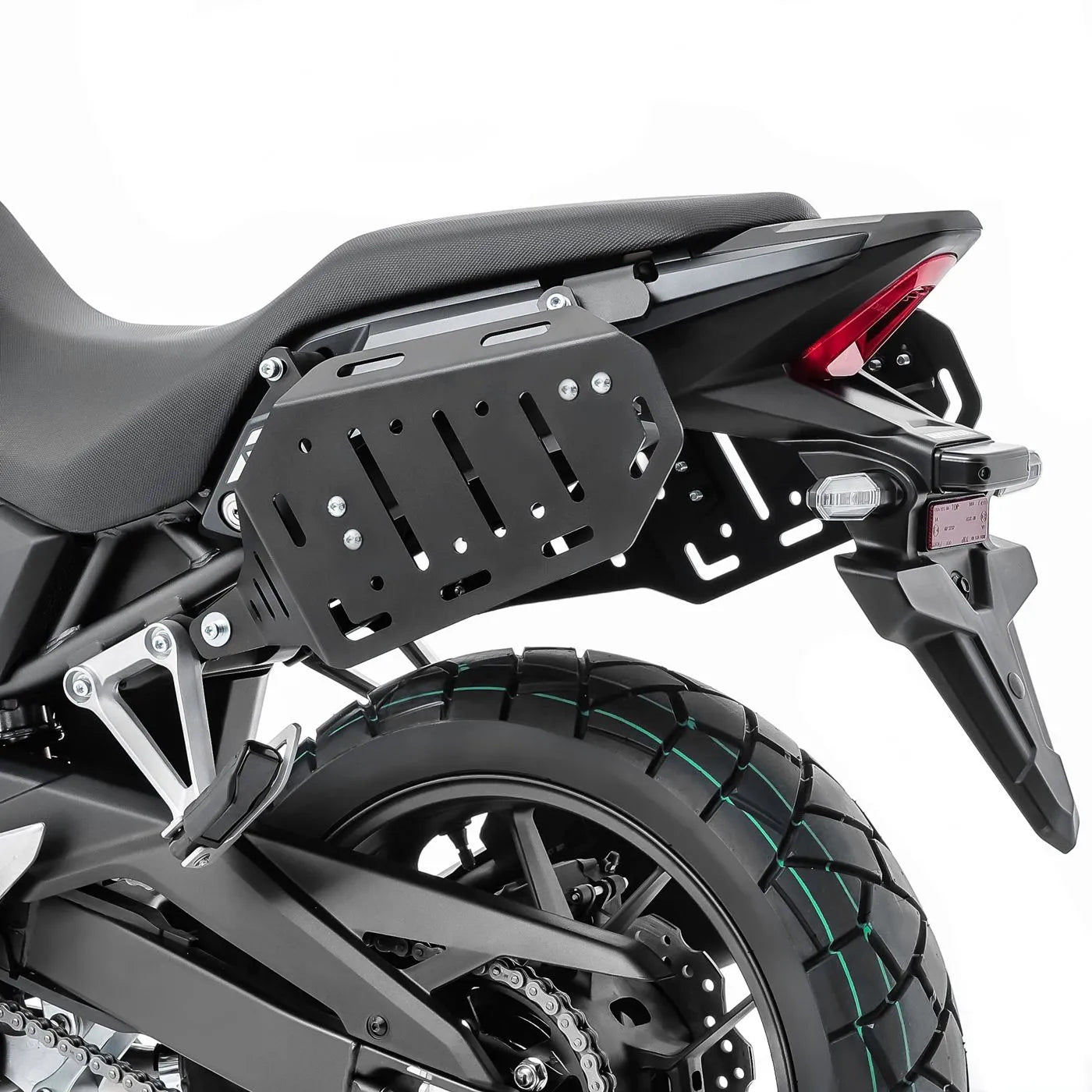 Set suport pentru genti laterale compatibil cu Honda NX 500 24-25, suport sacoșe Bagtecs SC53, Negru