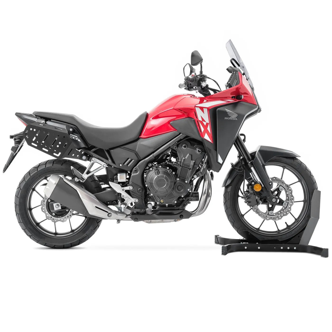 Set suport pentru genti laterale compatibil cu Honda NX 500 24-25, suport sacoșe Bagtecs SC53, Negru