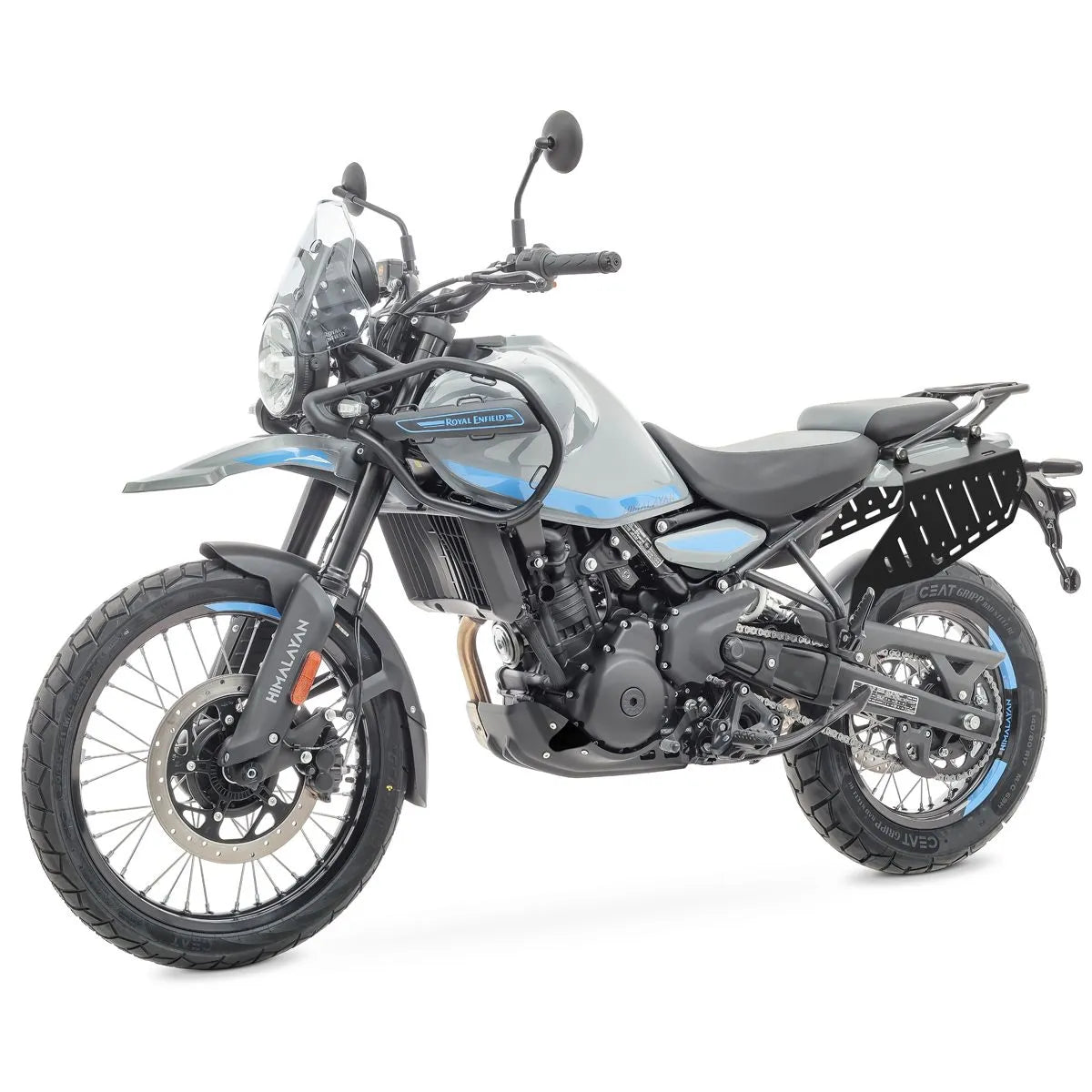 Set suport pentru genti laterale compatibil cu Royal Enfield Himalayan 450 24-25 , suport sacoșe Bagtecs SC54, Negru