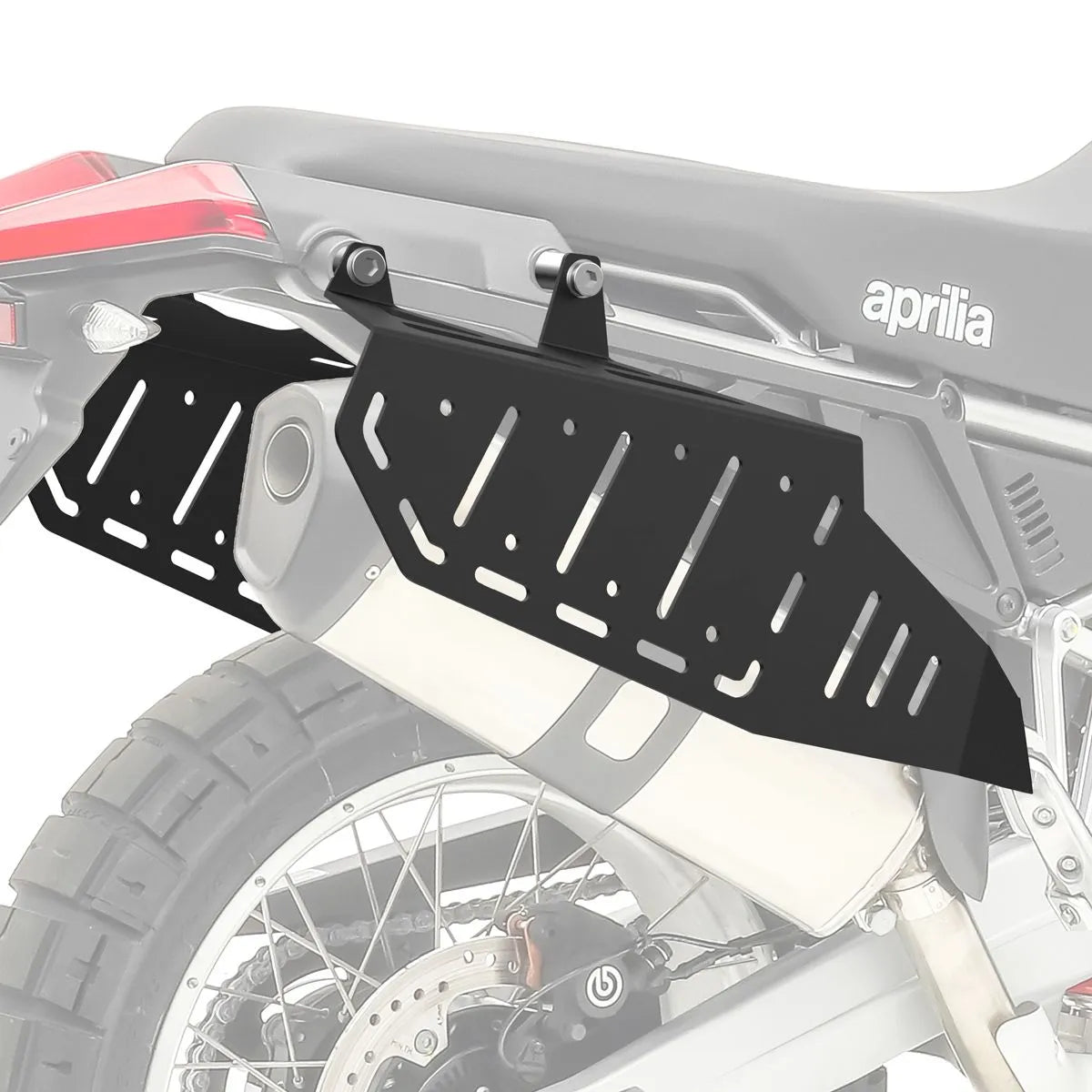 Set suport pentru genti laterale compatibil cu Aprilia Tuareg 660 22-25 , suport sacoșe Bagtecs SC56, Negru