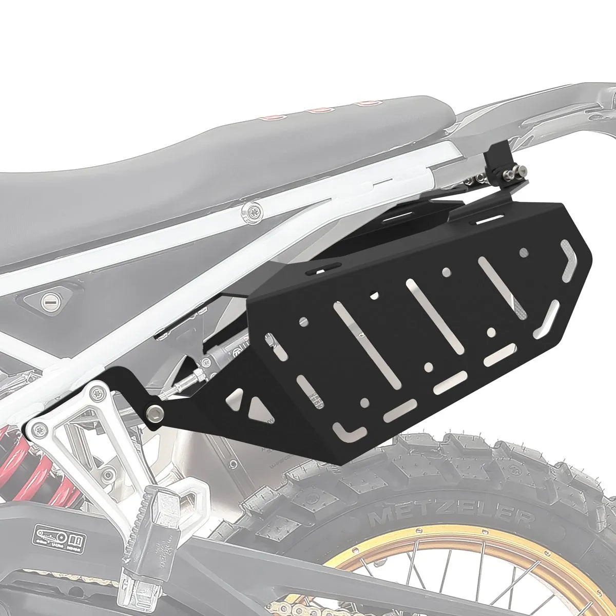 Set suport pentru genti laterale compatibil cu BMW F 900 GS 24-25 , suport sacoșe Bagtecs SC57, Negru