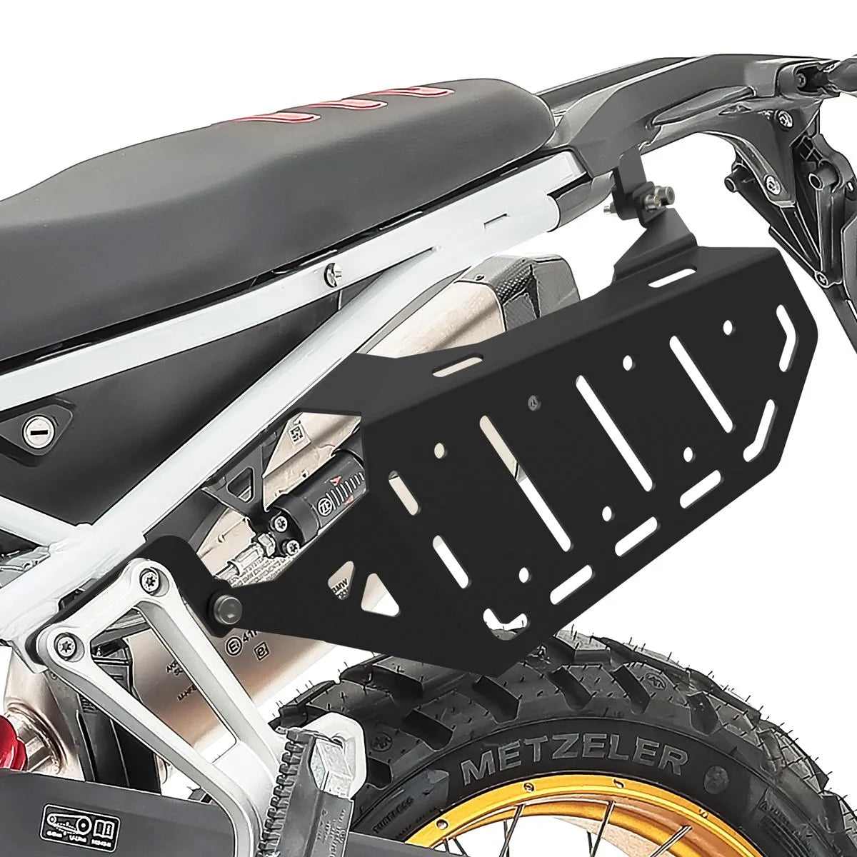 Set suport pentru genti laterale compatibil cu BMW F 900 GS 24-25 , suport sacoșe Bagtecs SC57, Negru