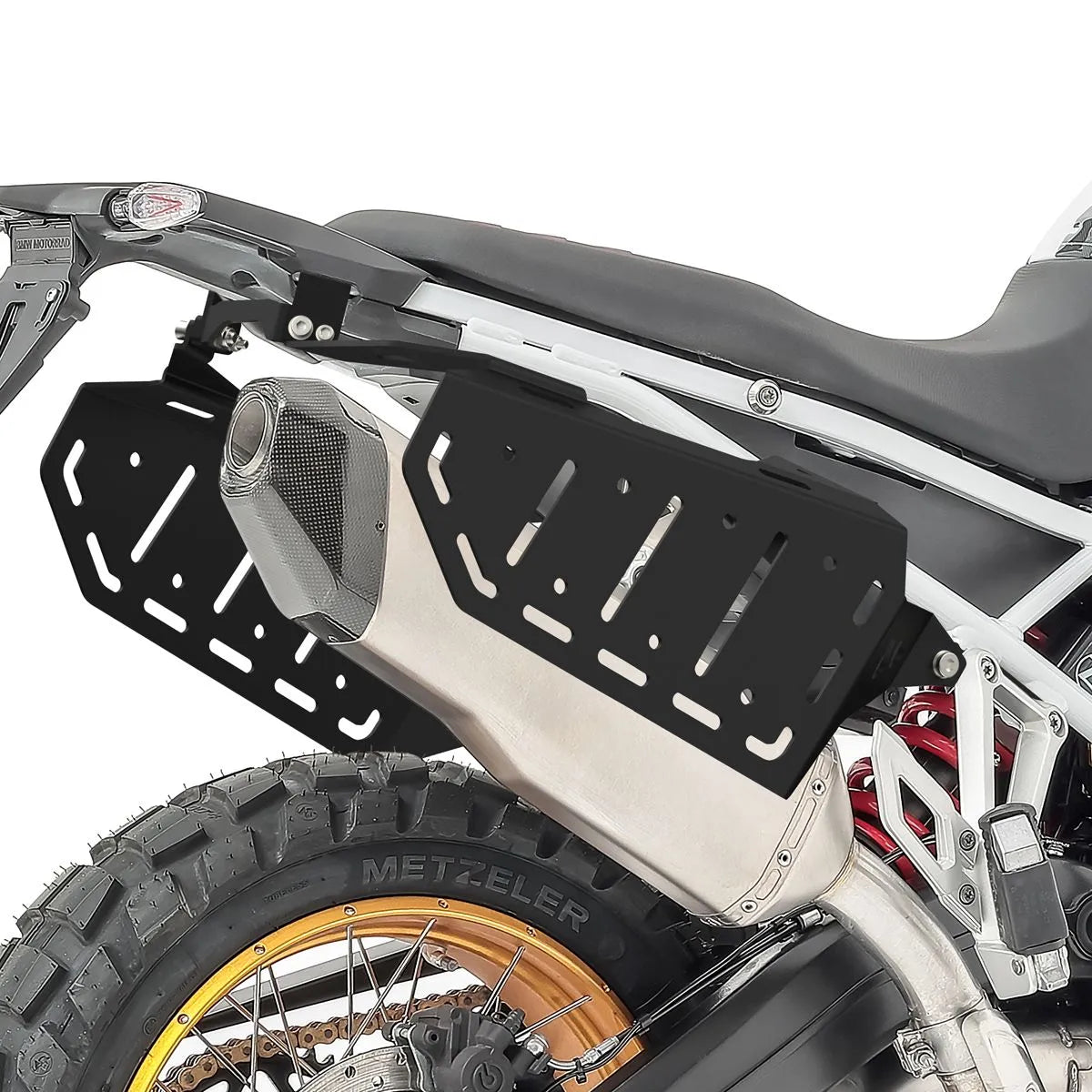 Set suport pentru genti laterale compatibil cu BMW F 900 GS 24-25 , suport sacoșe Bagtecs SC57, Negru