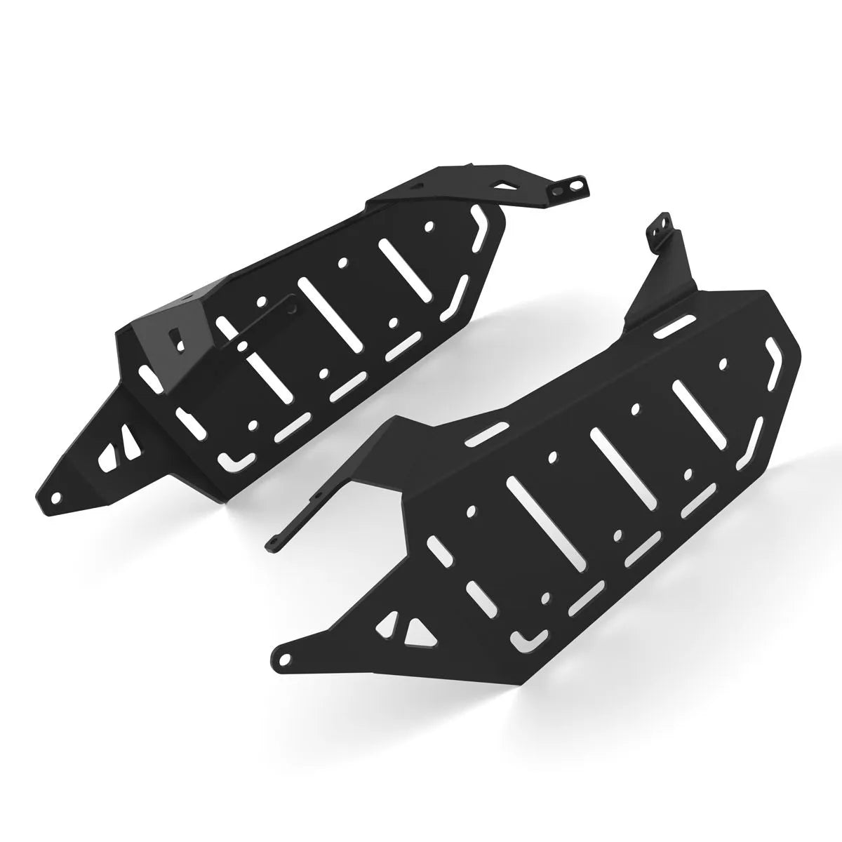 Set suport pentru genti laterale compatibil cu BMW F 900 GS 24-25 , suport sacoșe Bagtecs SC57, Negru