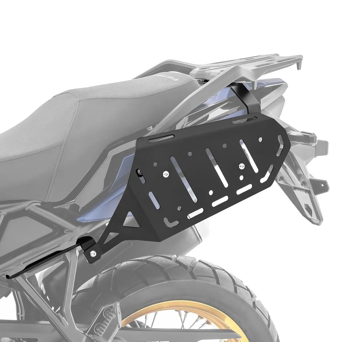 Set suport pentru genti laterale compatibil cu Suzuki V-Strom 800 / DE 23-25, suport sacoșe Bagtecs SC58, Negru