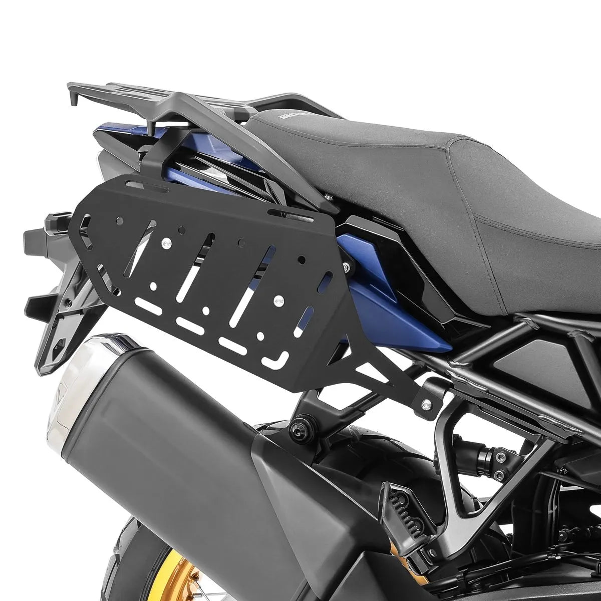 Set suport pentru genti laterale compatibil cu Suzuki V-Strom 800 / DE 23-25, suport sacoșe Bagtecs SC58, Negru