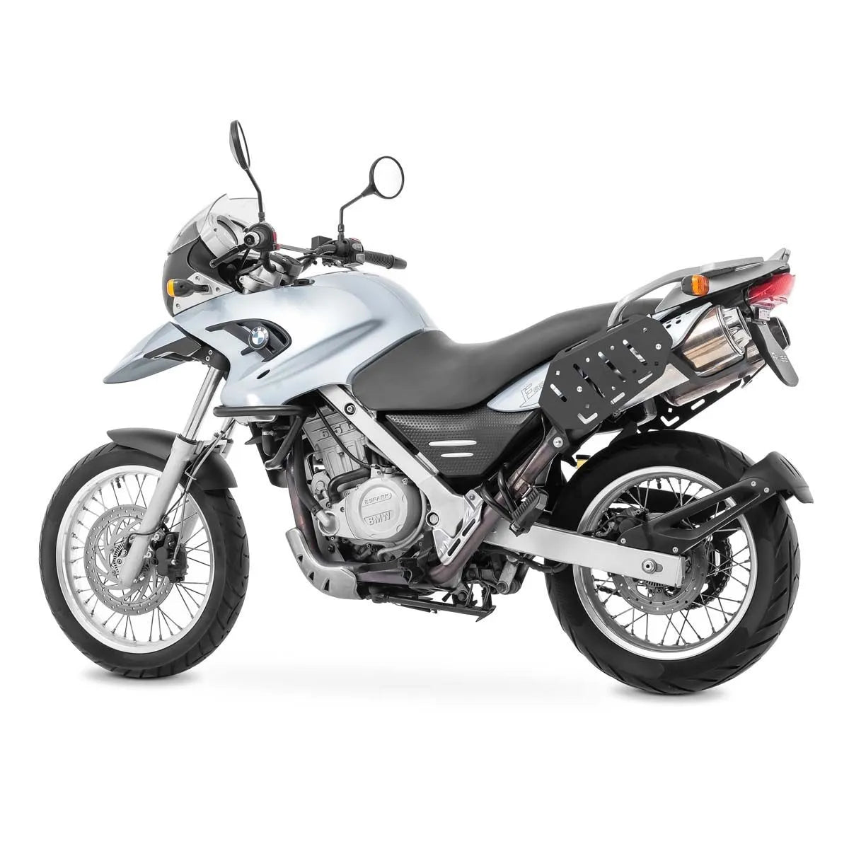 Set suport pentru genti laterale compatibil cu BMW F 650 GS / Dakar 00-07 , suport sacoșe Bagtecs SC61, Negru