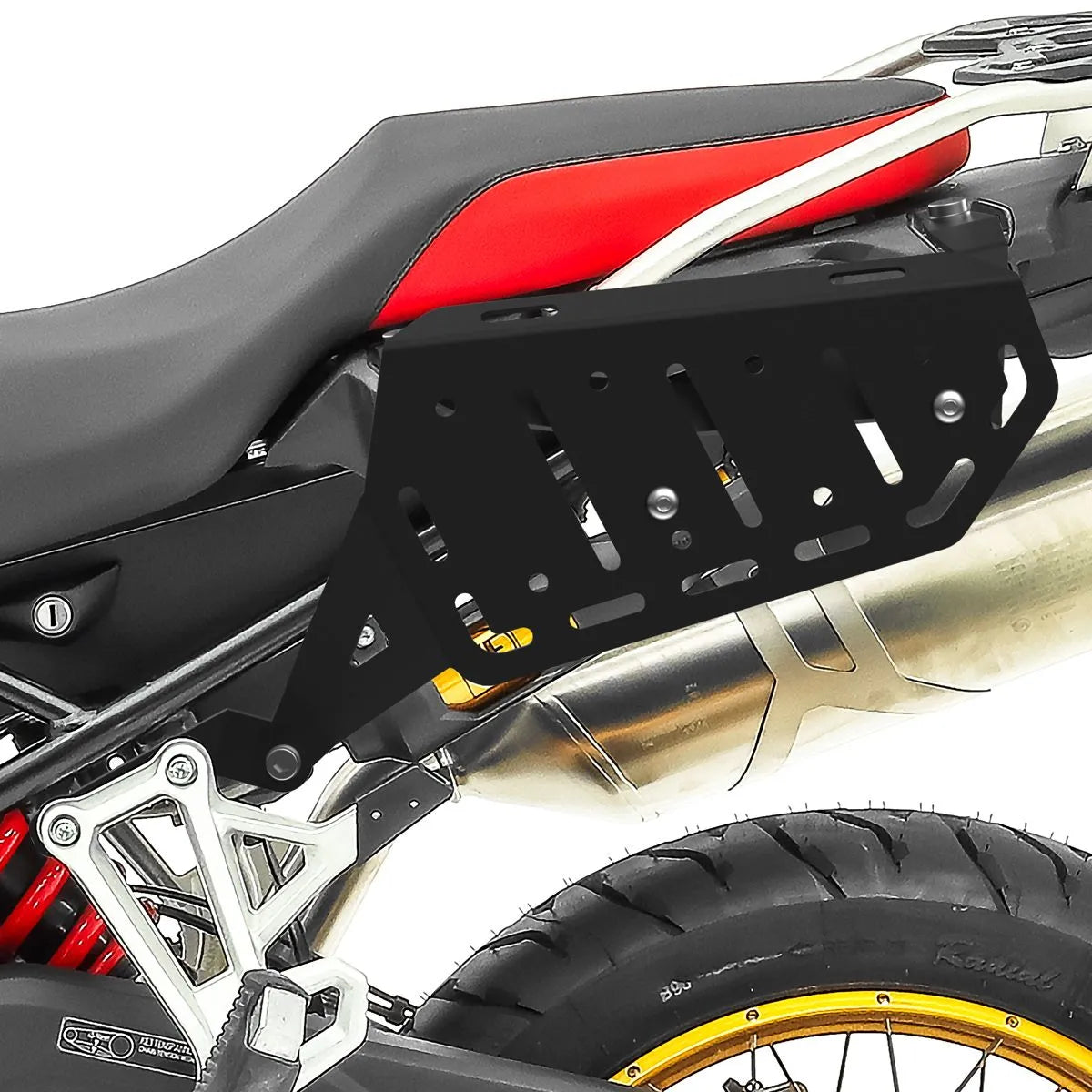 Set suport pentru genti laterale compatibil cu BMW F 750 / 850 GS 18-23, suport sacoșe Bagtecs SC59, Negru