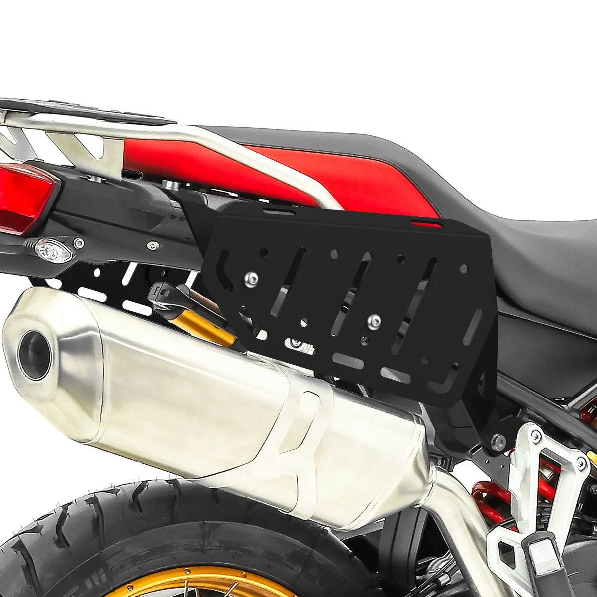 Set suport pentru genti laterale compatibil cu BMW F 750 / 850 GS 18-23, suport sacoșe Bagtecs SC59, Negru