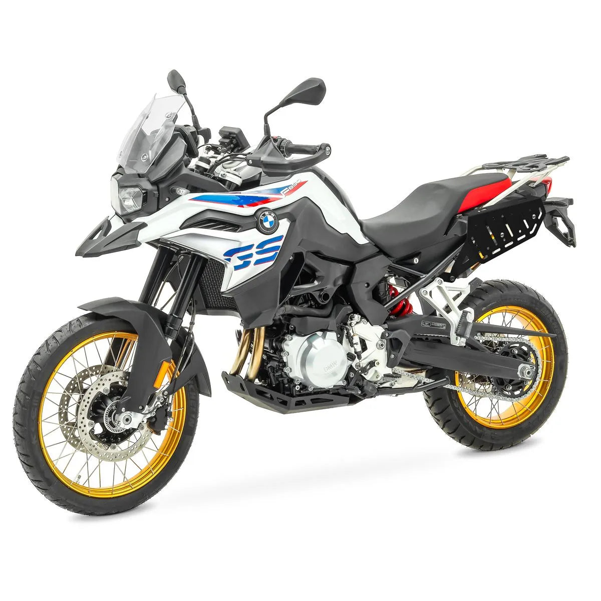 Set suport pentru genti laterale compatibil cu BMW F 750 / 850 GS 18-23, suport sacoșe Bagtecs SC59, Negru