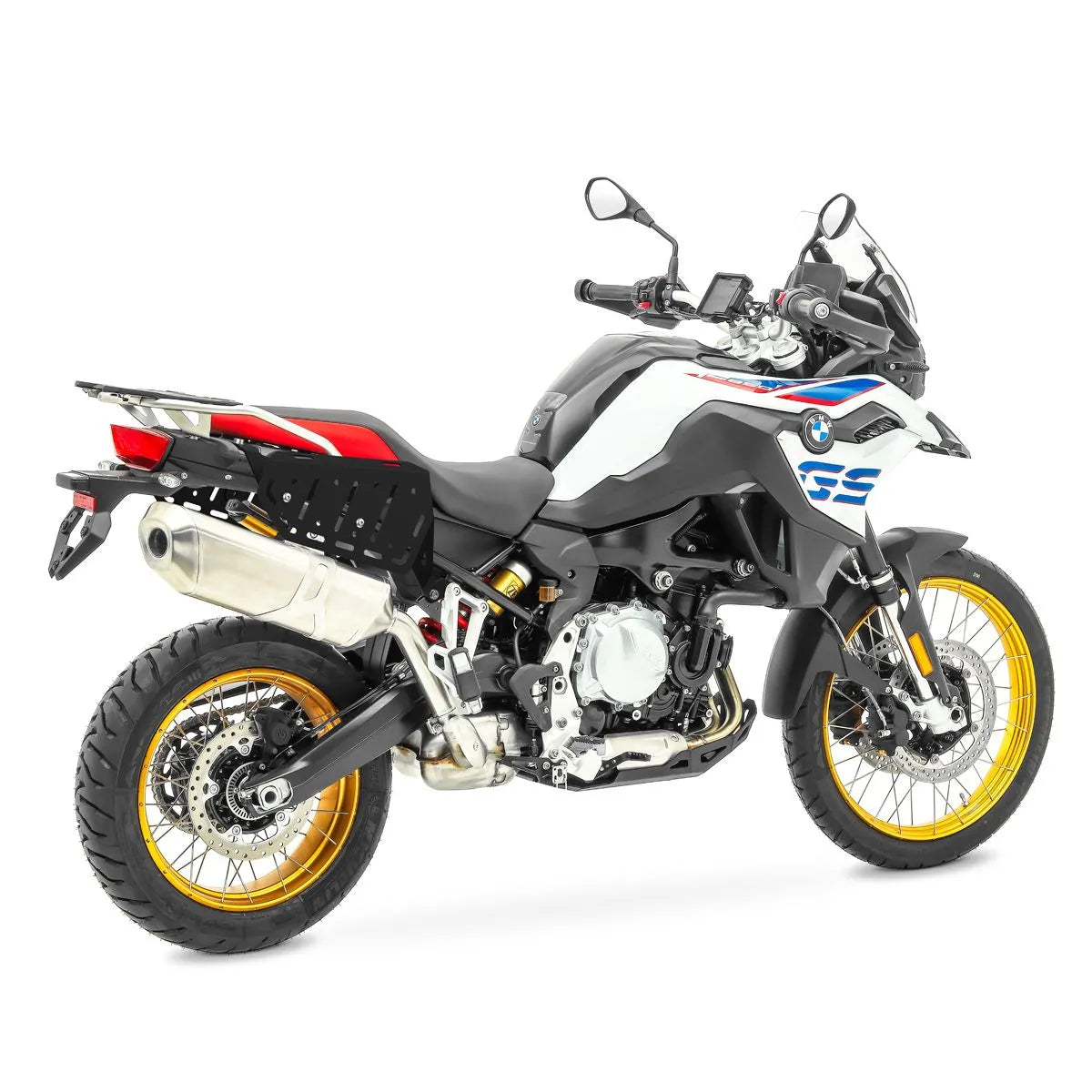 Set suport pentru genti laterale compatibil cu BMW F 750 / 850 GS 18-23, suport sacoșe Bagtecs SC59, Negru