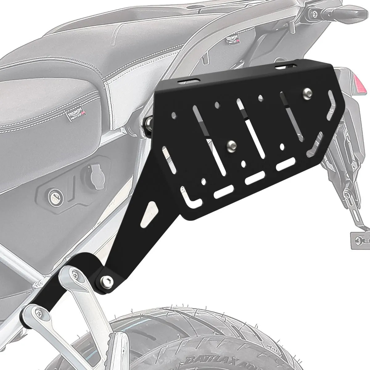 Set suport pentru genti laterale compatibil cu Triumph Tiger 900 GT - Rally / Pro 20-25, suport sacoșe Bagtecs SC63, Negru