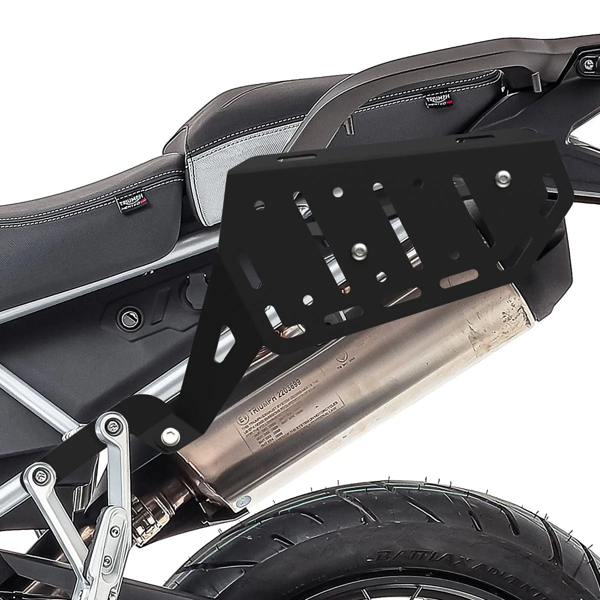 Set suport pentru genti laterale compatibil cu Triumph Tiger 900 GT - Rally / Pro 20-25, suport sacoșe Bagtecs SC63, Negru