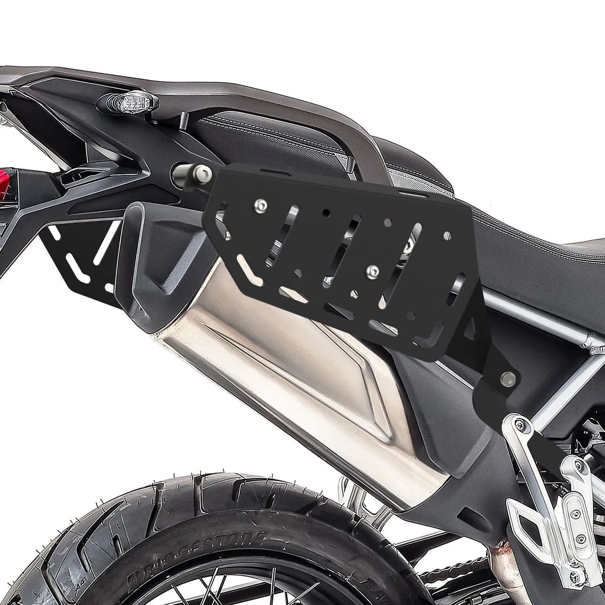 Set suport pentru genti laterale compatibil cu Triumph Tiger 900 GT - Rally / Pro 20-25, suport sacoșe Bagtecs SC63, Negru