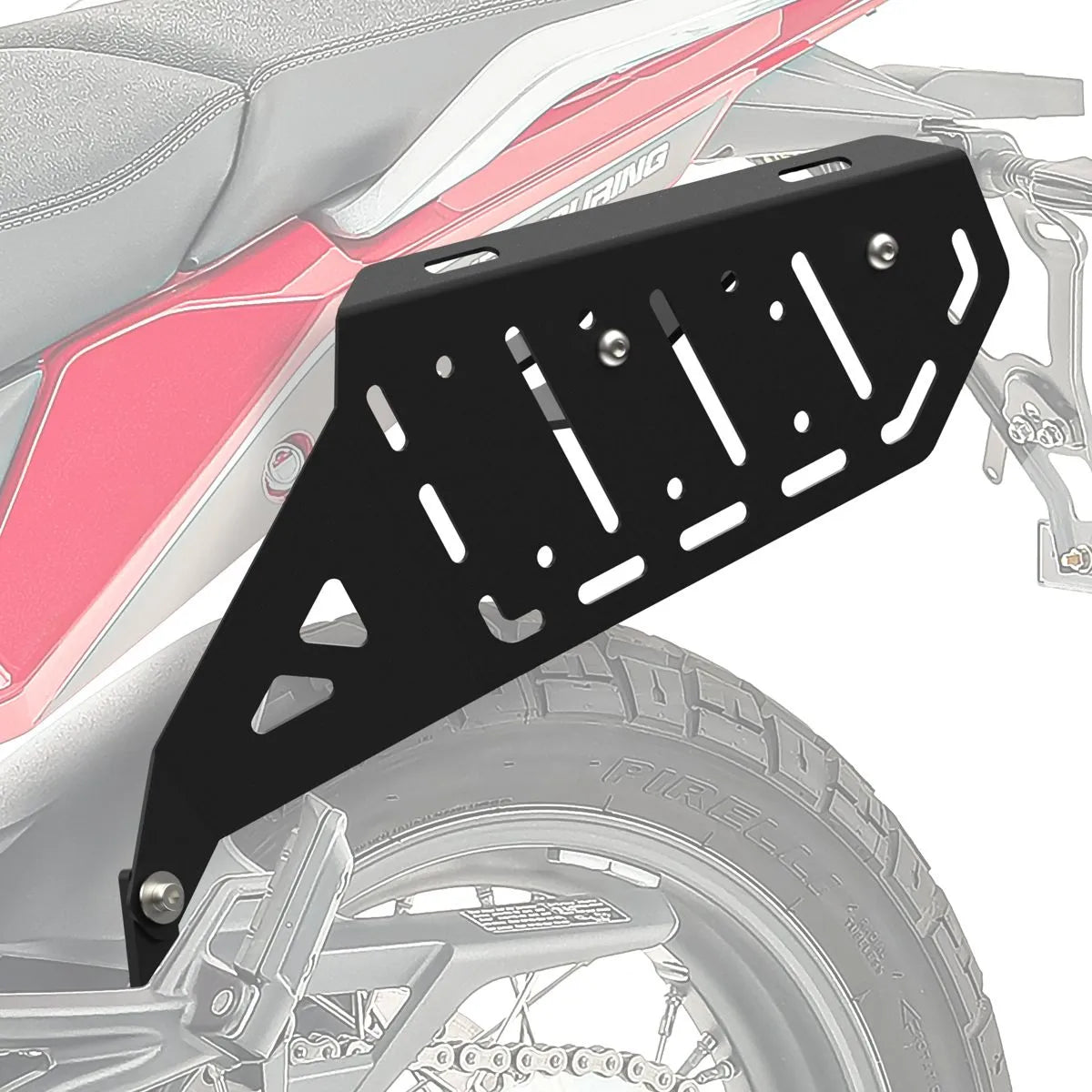 Set suport pentru genti laterale compatibil cu Morini X-Cape 650 21-24, suport sacoșe Bagtecs SC65, Negru