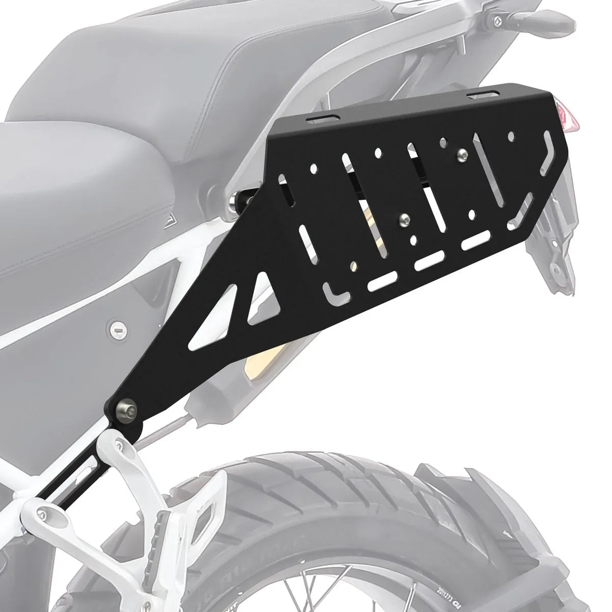 Set suport pentru genti laterale compatibil cu Triumph Tiger 1200 GT / Rally / Pro 22-25, suport sacoșe Bagtecs SC67, Negru